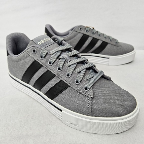 Adidas Daily 4.0 Athletic Shoes IF4493 Grey Black White Men's Size 9.5 - Picture 3 of 11